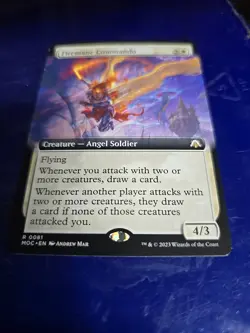 1x MTG Firemane Commando (Extended Art) - Commander: March of the Machine (MOC) - Image 1