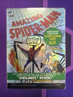 Peter Parker (0232) (Borderless) Marvel's Spider-Man Foil - Image 2