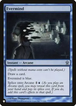 1x Evermind NM Eng MTG - The List - Image 1