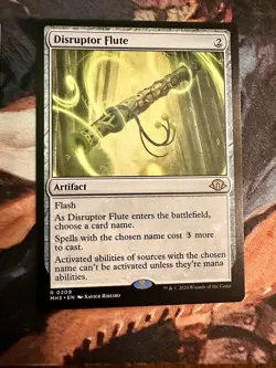x1 Disruptor Flute 209 Regular - MTG MH3 - M/NM Unplayed FAST2SHIP!! - Image 1