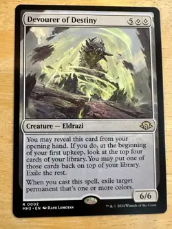 DEVOURER OF DESTINY MODERN HORIZONS 3 MTG MAGIC THE GATHERING NEAR MINT - Image 1