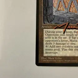 Mana Crypt Media Promos Regular- Shadow Signed By Artist - Mark Tedin -NM - - Image 4