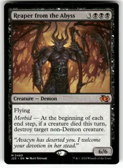 Reaper from the Abyss 480 NM MTG Foundations Jumpstart Magic - Image 1
