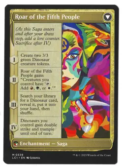 Huatli, Poet of Unity 339 Borderless The Lost Caverns of Ixalan NM MTG Magic LCI - Image 2