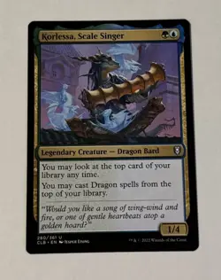 MTG Korlessa, Scale Singer - Commander Legends: Battle for Baldur's Gate NM - Image 1