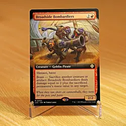 Broadside Bombardiers R Extended Art #54 | LCC Lost Caverns Ixalan | MTG - Image 1