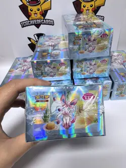 Pokemon TCG Chinese Card Vol.2 Gem Pack Eevee CBB2C Booster Box Sealed - Image 5