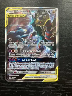 Pokemon TCG Garchomp & Giratina GX SM193 Sun & Moon Promo - Image 1