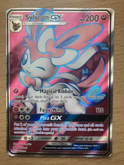 Pokemon TCG Lot Of 7 - Mewtwo GX Pikachu GX Nine tales GX Sylveon GX Entei GX - Image 5