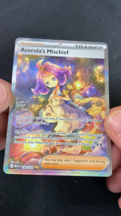 Pokemon - Acerola's Mischief - 183/132 - ME01: Mega Evolution - Image 2