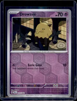 Drowzee Reverse Holo SV: Shrouded Fable Pokemon TCG 016/064 NM+ - Image 1