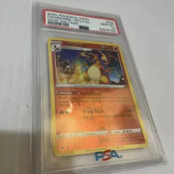 PSA 10 GEM MINT! Pokemon TCG Charizard 025 Vivid Voltage Reverse Foil! - Image 3