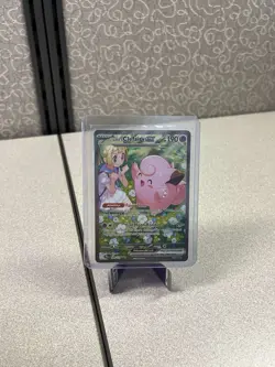 Pokemon TCG - Journey Together - Lillie's Clefairy ex English 184/159 SIR - Image 1
