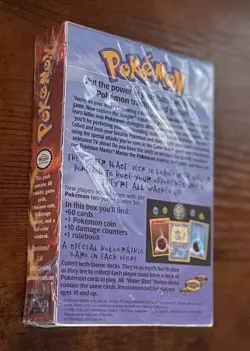 Sealed Unopened WOTC 1999 Pokemon Water Blast Theme Deck - WOC 06066 - Image 3