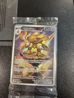Alakazam 009 - Pokemon TCG Mega Evolutions - ETB Promo - SEALED - Image 1