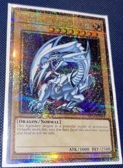 *** BLUE-EYES WHITE DRAGON *** QUARTER CENTURY SECRET RARE MP24-EN001 YUGIOH! - Image 1
