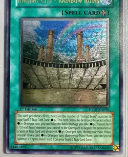 Yu-Gi-Oh Ancient City - Rainbow Ruins FOTB-EN045 1st Edition Ultimate Rare LP-NM - Image 3