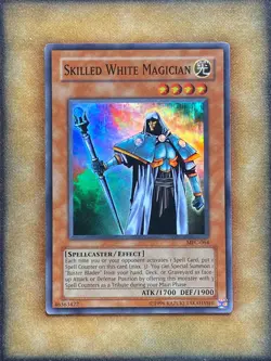 Yugioh Skilled White Magician MFC-064 Super Rare MP - Image 1