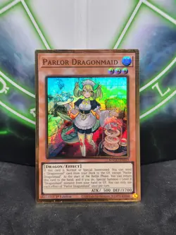 Yugioh Parlor Dragonmaid MAGO-EN023 Gold Rare 1st Edition NM - Image 1