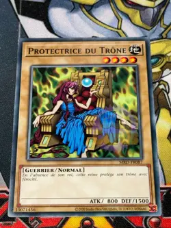 CARTE Yu Gi Oh PROTECTRICE DU TRONE MRD-FR087 25TH - Image 1