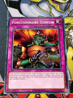 CARTE Yu Gi Oh FONCTIONNAIRE GOBELIN PSV-FR052 25TH - Image 1