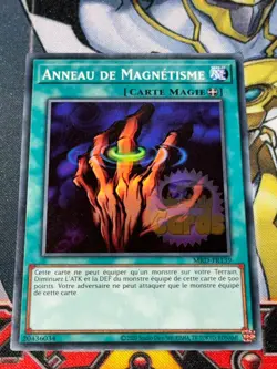 CARTE Yu Gi Oh ANNEAU DE MAGNETISME MRD-FR139 25TH - Image 1