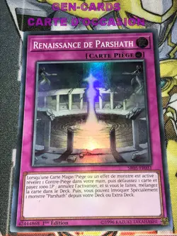 CARTE Yu Gi Oh RENAISSANCE DE PARSHATH SR05-FR031 1ere edition - Image 1