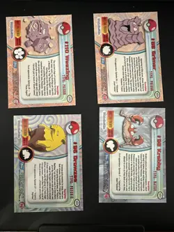Vintage Topps Pokemon Card Lot - TV Animation Series - LP - Image 2
