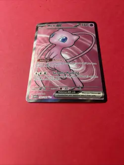 Pokemon Mew EX TCG Card 193/165 Scarlet & Violet 151 Series Pack Fresh - Image 2