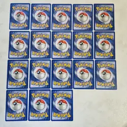 Pokemon 1999 WOTC Mixed Bundle of 18 Trainer Cards - Image 2