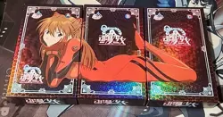 Goddess Story Asuka 3 Box Mural Set A B C with 3 Sealed Metal Cards - Image 1