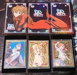 Goddess Story Asuka 3 Box Mural Set A B C with 3 Sealed Metal Cards - Image 3