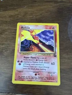 Moltres #21 Movie Promo 2000 Pokemon Card TCG LP - Image 1