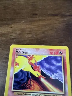 Moltres #21 Movie Promo 2000 Pokemon Card TCG LP - Image 2