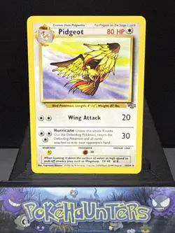 Pokemon Card Pidgeot 24/64 Jungle Non Holo Rare WOTC Light Play - Image 1