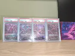 4 Four Emperors English Version 2nd Anniversary Set PSA 10 One Piece Card Game - Image 1