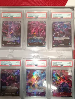 4 Four Emperors English Version 2nd Anniversary Set PSA 10 One Piece Card Game - Image 4