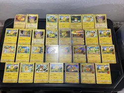 (30) Pikachu CARDS LOT VTG HOLO Raichu Stamped Red Cheeks Halloween 2010 - Image 1