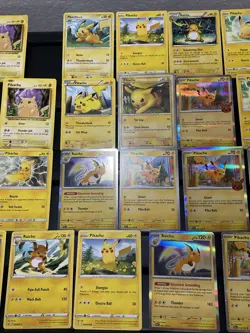 (30) Pikachu CARDS LOT VTG HOLO Raichu Stamped Red Cheeks Halloween 2010 - Image 3