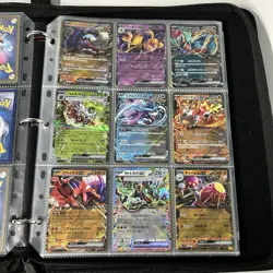 Huge Binder Collection Lot of 170+ Pokemon Cards Mixed EX SV Holo Full Art LP/NM - Image 3