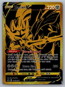 Zacian V - Promo SWSH: Sword & Shield Promo Cards SWSH076 NM - Image 1