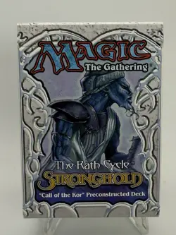 Magic The Gathering Stronghold Call Of The Kor Preconstructed Deck Unsealed - Image 1