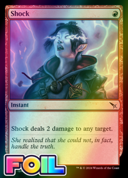 x1 Shock MKM MTG 144 FOIL COMMON M/NM 1x - Image 1