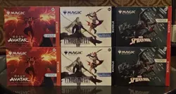 Magic: The Gathering Avatar Final Fantasy, Avatar, Spiderman Bundle Lot of 6 - Image 1