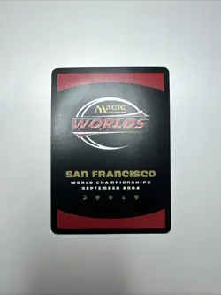 Chrome Mox MTG Worlds 2004 Aeo Paquette MP - Image 2