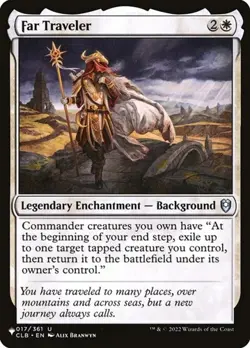 1x Far Traveler NM Eng MTG - The List - Image 1