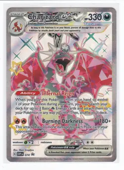 Charizard ex 074 Promo Scarlet & Violet Pokemon Near Mint - Image 1