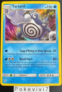 Carte Pokemon TARTARD 32/149 Holo Soleil et Lune 1 SL1 FR OCCASION - Image 1