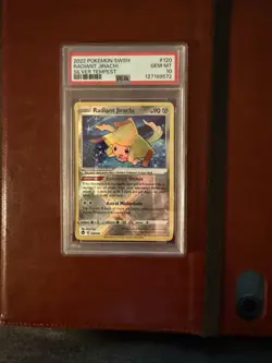 Pokemon TCG - RADIANT JIRACHI -120/195 -Silver Tempest ✨ Radiant Rare -PSA 10! - Image 3