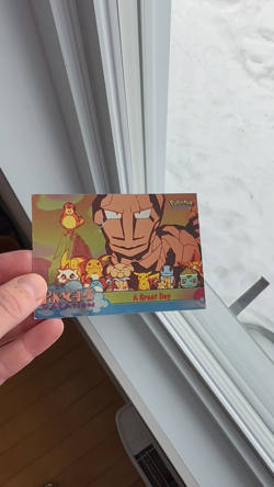 1999 Topps Pokemon Movie Pikachu’s Vacation #Holo Foil A Great Day - Image 2